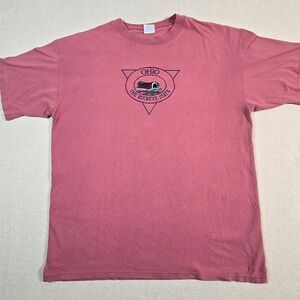 Vintage Desert Heat Ohio Buckeye State Single Stitch Graphic T Shirt USA XL